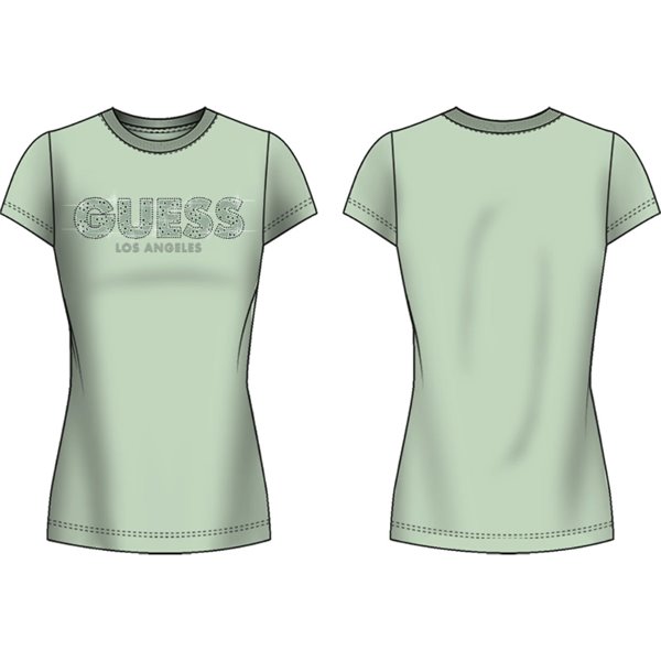 Guess Ss Cn Sangallo T-Shirt W4GI14J1314