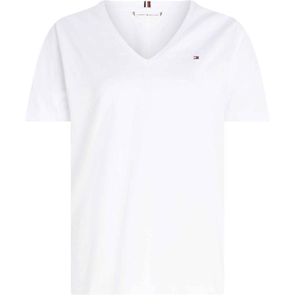 Tommy Hilfiger WW0WW39781 Moderno Regular V-Nk Ss  