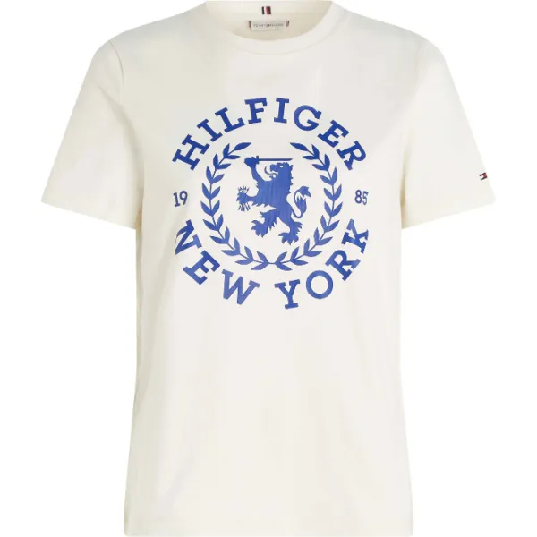 Tommy Hilfiger WW0WW41058 Reg Crest C-Nk Tee Ss  