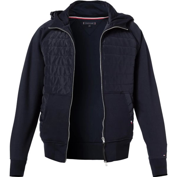 Tommy Hilfiger MW0MW32669 Mix Media Hoode Zip Through