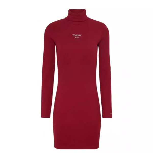 Tommy Jeans DW0DW16481  Turtleneck Ess Logo Dress