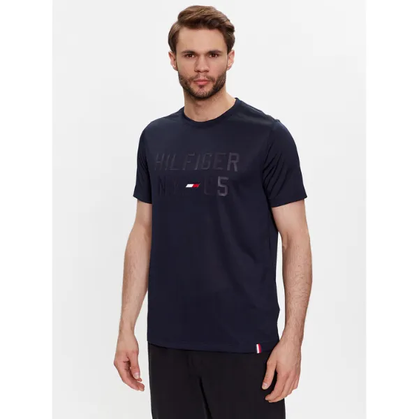 Camiseta Tommy Hilfiger MW0MW30471 TREINAMENTO GRÁFICO 