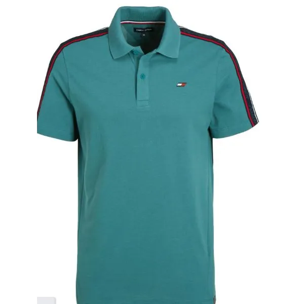 Tommy Hilfiger Sport Hombre MW0MW30713 TEXTURED TAPE S/S POLO 