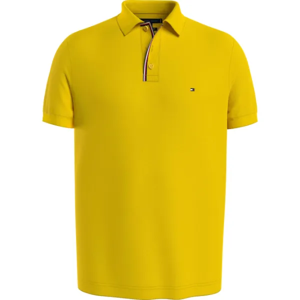 Tommy Hilfiger Polo MW0MW31558 RWB ABBOTTONATURA RIBALTA REG 