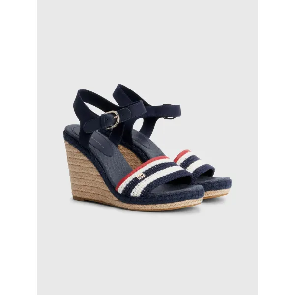 Tommy Hilfiger Footwear FW0FW07274 ZEPPA ALTA FEMMINILE ALL'UNCINETTO  