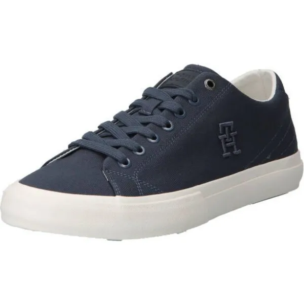 Calçado Tommy Hilfiger FM0FM04688 TH HI VULC STREET LOW VEG DYES  