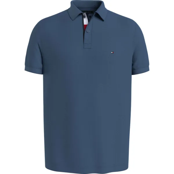 Tommy Hilfiger Polo MW0MW31684 BANDIERA SOTTO ABBINONE REG 