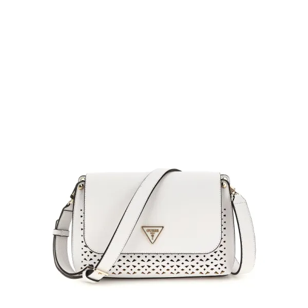 Guess HWBP8778200 Bolsa crossbody com aba Meridian