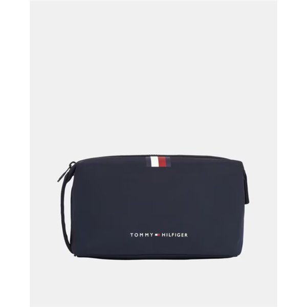 Tommy Hilfiger AM0AM12092 Bolsa de banho com listras Skyline