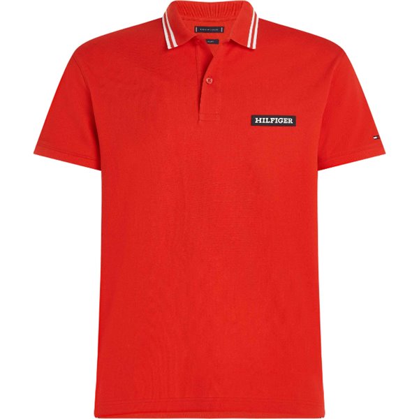 Tommy Hilfiger MW0MW33583 Polo con stemma monotipo  