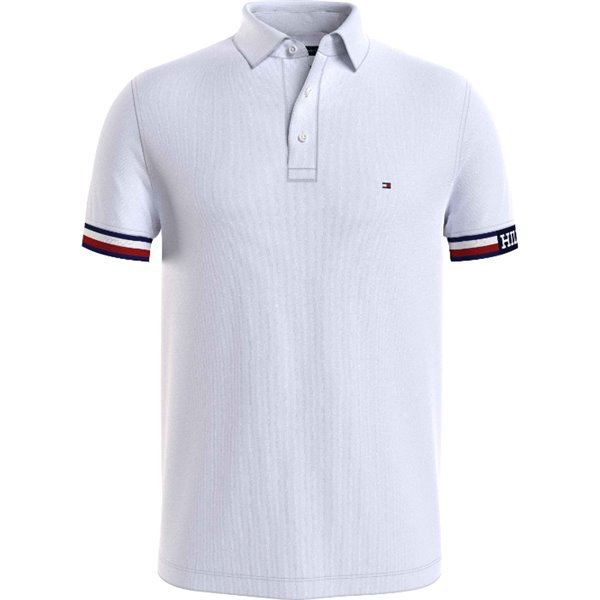 Polo Tommy Hilfiger MW0MW33585 Monotype Flag Cuff Slim Fit  